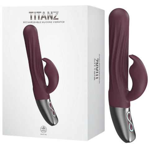 Thrusting Rabbit Rechargeable Silicone Vibrator – 13cm Insertable Length Rabbit Vibrator > Vibrators > Ladies > Rabbit