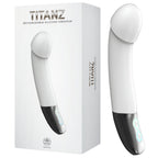 Rechargeable Silicone Vibrator (White) – Bendable Shaft 5.5 Inch Insertable Length Vibrator > Vibrators > Standard Vibrators