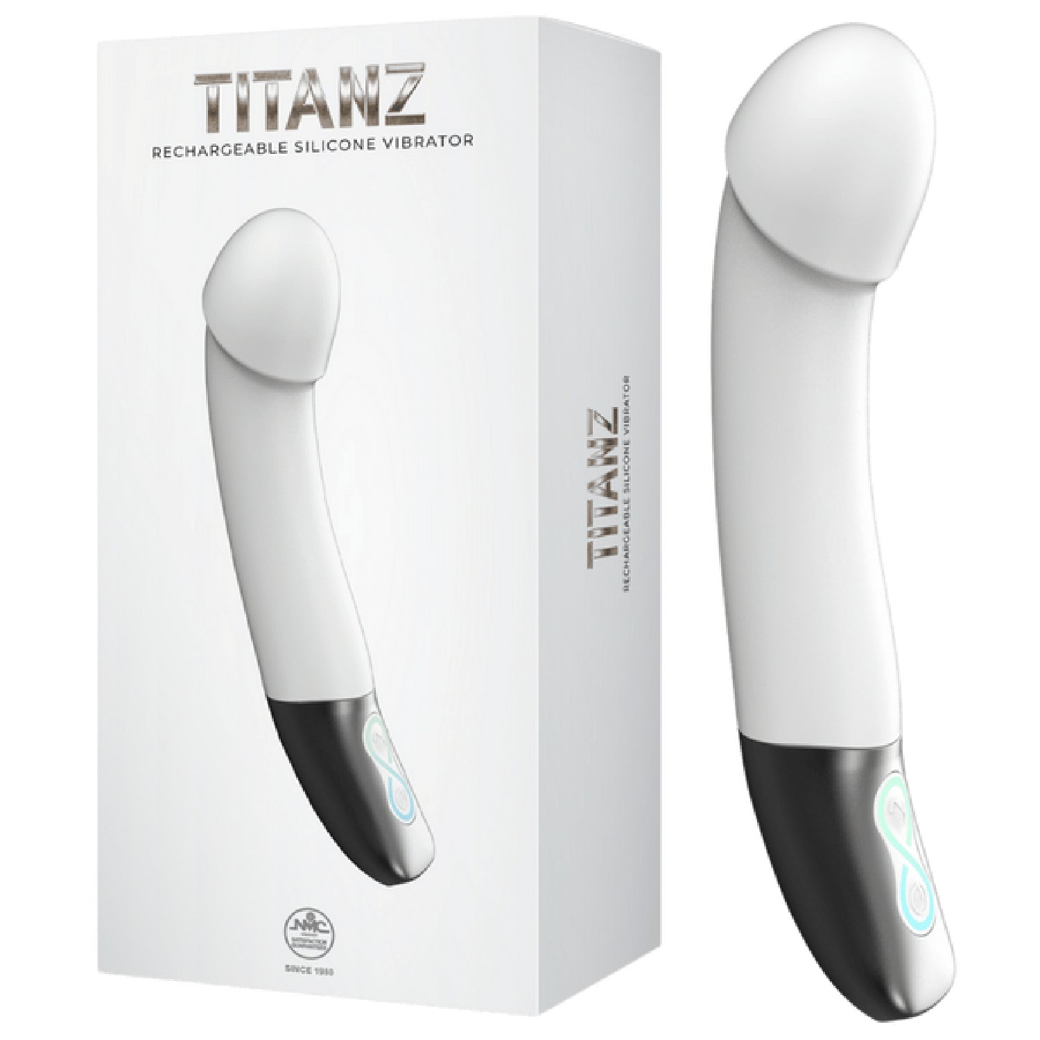 Rechargeable Silicone Vibrator (White) – Bendable Shaft 5.5 Inch Insertable Length Vibrator > Vibrators > Standard Vibrators