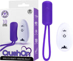 Crush On - Wireless Remote Vibrating Bullet – USB Rechargeable Silicone Bullet Vibrator > Vibrators > Mini Vibrators