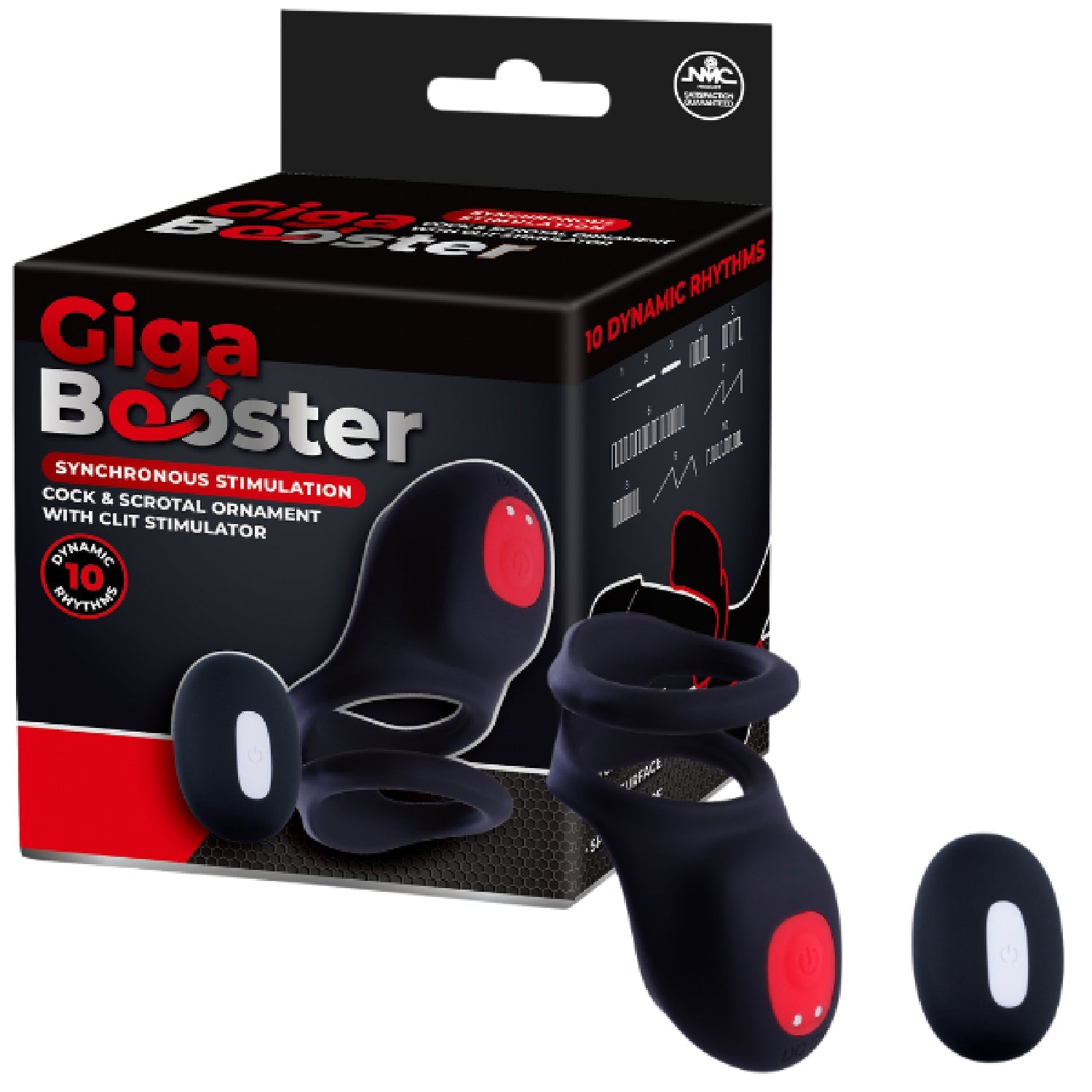 Cock and Scrotal Roing with Clit Stimulator – Adult Toy Accessory Secondary image