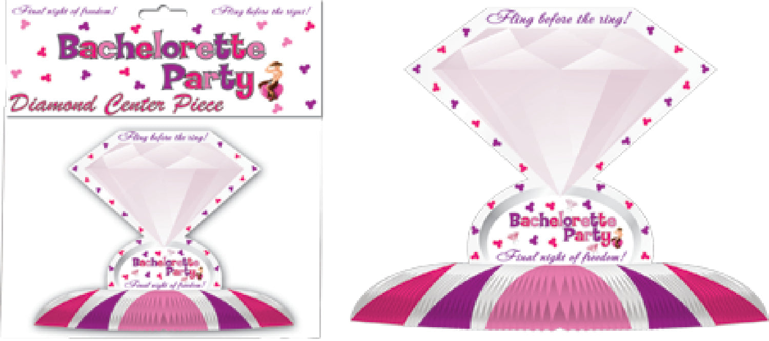 Diamond Centerpiece – Decorative Hen Party Table Accent Secondary image