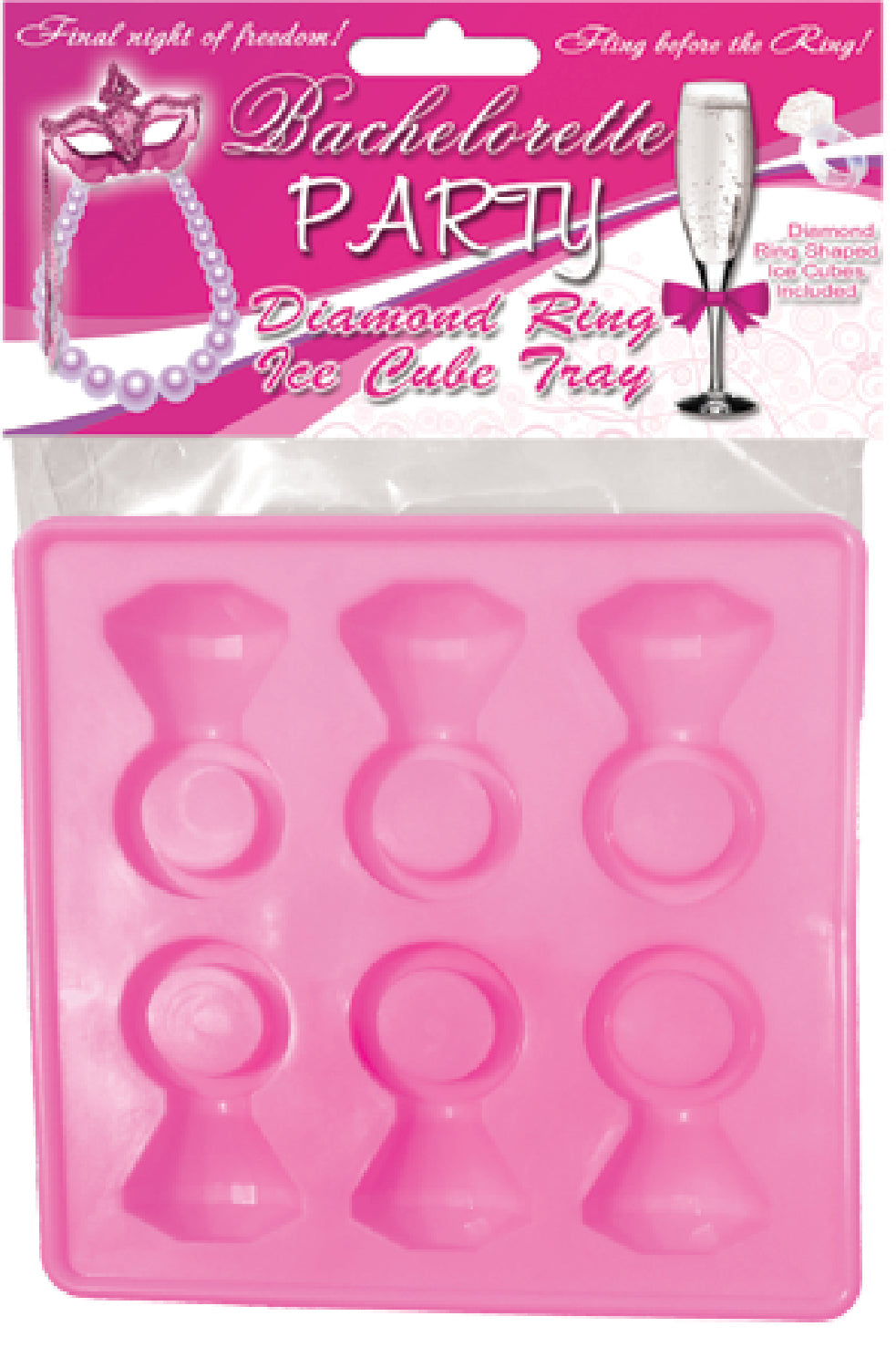 Diamond Ice Cubs Tray 2 Pack – Ice Cube Tray > Novelties > Bachelor & Bachelorette Items Main image