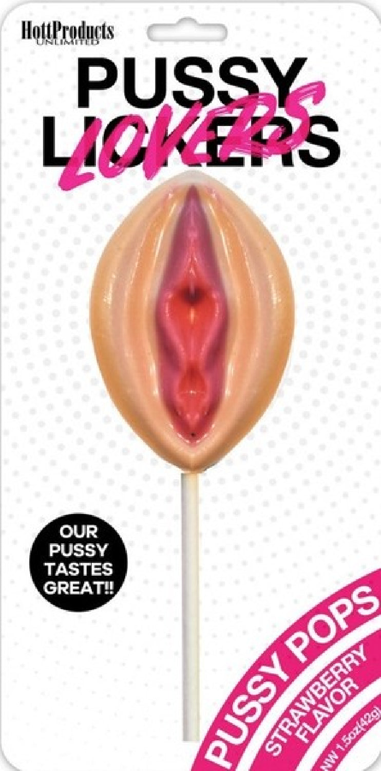 Pussy Lickers Pussy Pops – Novelty Adult-Themed Candy Lollipop Treats > Novelties > Candy & Edible Items