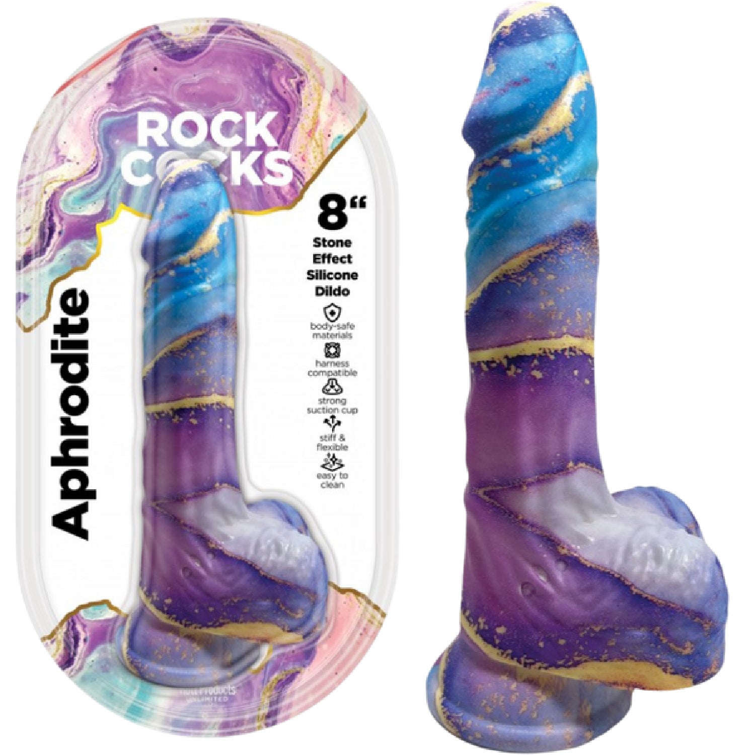 Aphrodite – 8 Inch Textured Dildo > Dildos > Fantasy Main image