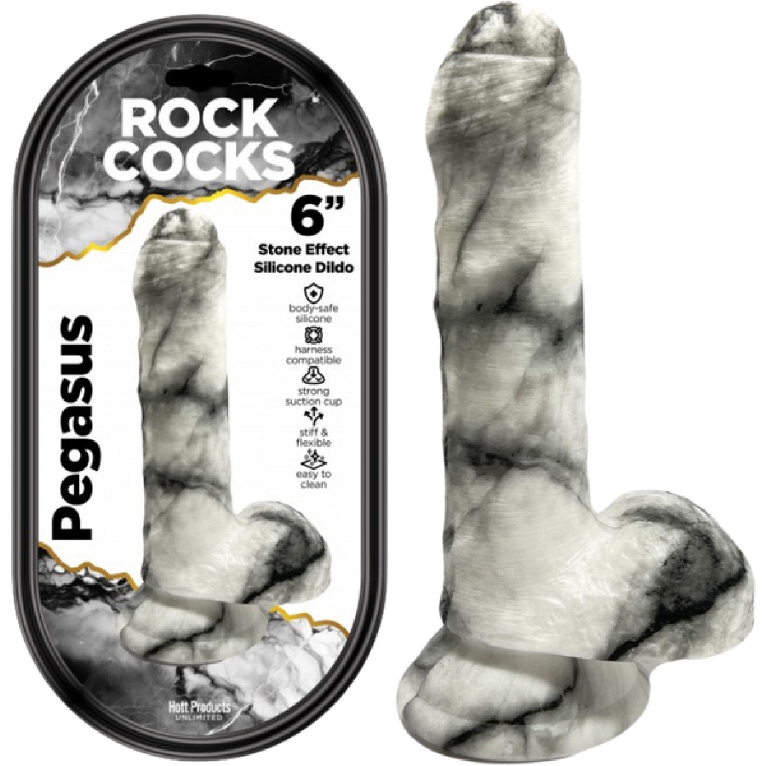 Rock Cocks Pegasus – 6 Inch Textured Dildo > Dildos > Fantasy Main image