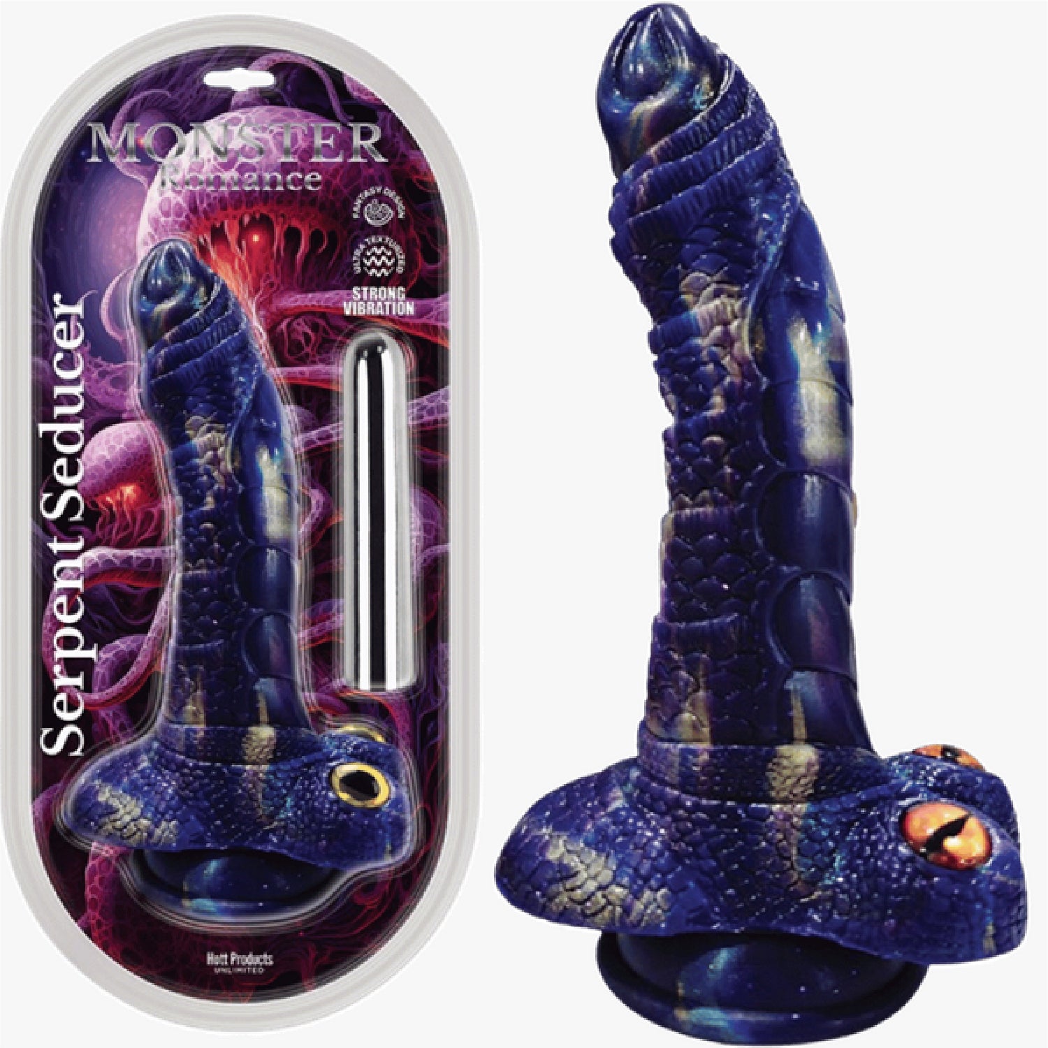 Serpent Seducer – Fantasy Collection 7.2" Vibrating Probe Secondary image