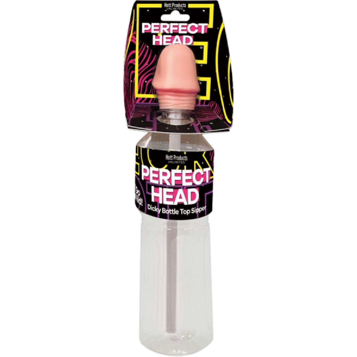 Perfect Head – Sipper Bottle Top Accessory 16oz Novelty Party Item > Novelties > Gag Gifts Main image