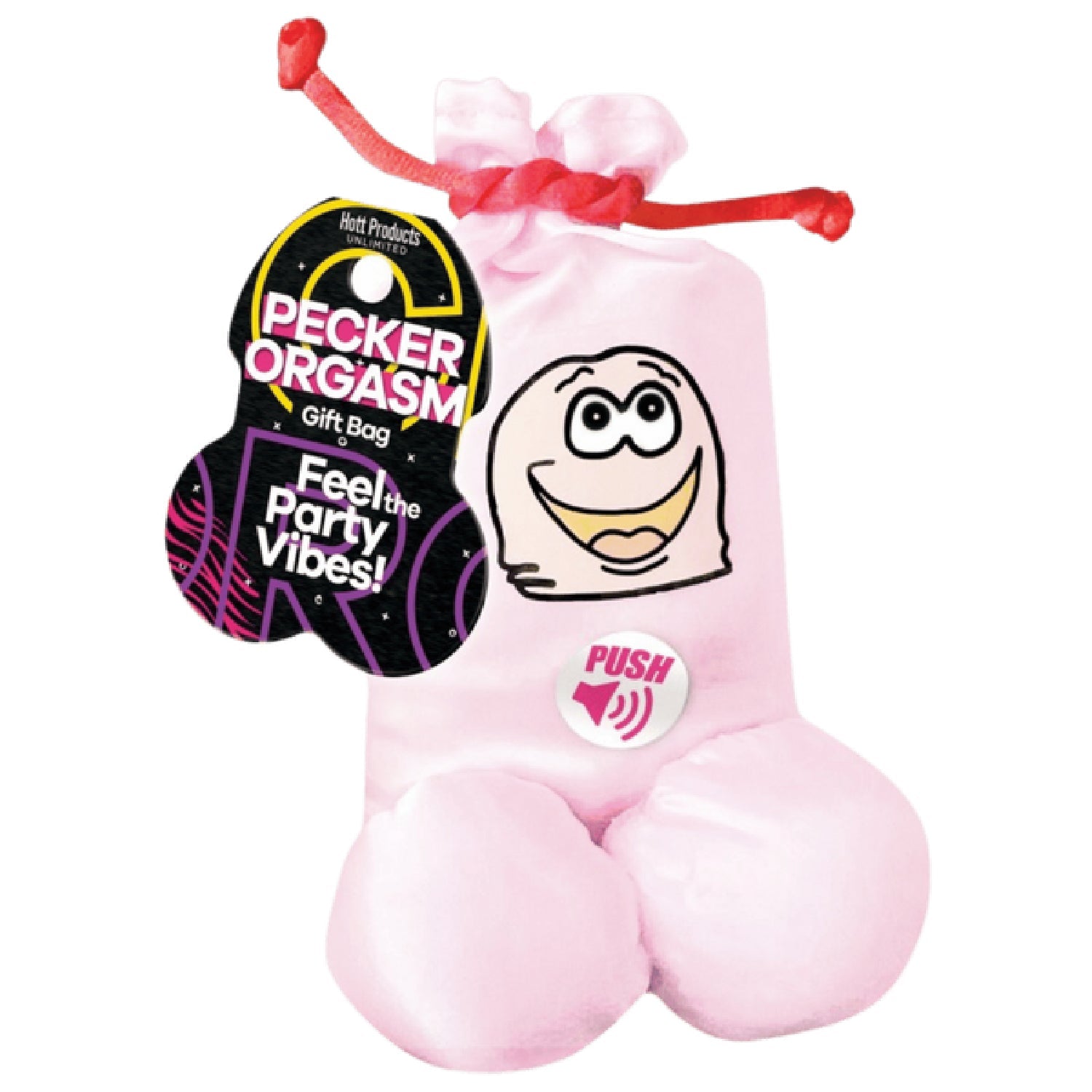Pecker Orgasm Talking Bag – Audible Party Gift Bag > Novelties > Gag Gifts Main image