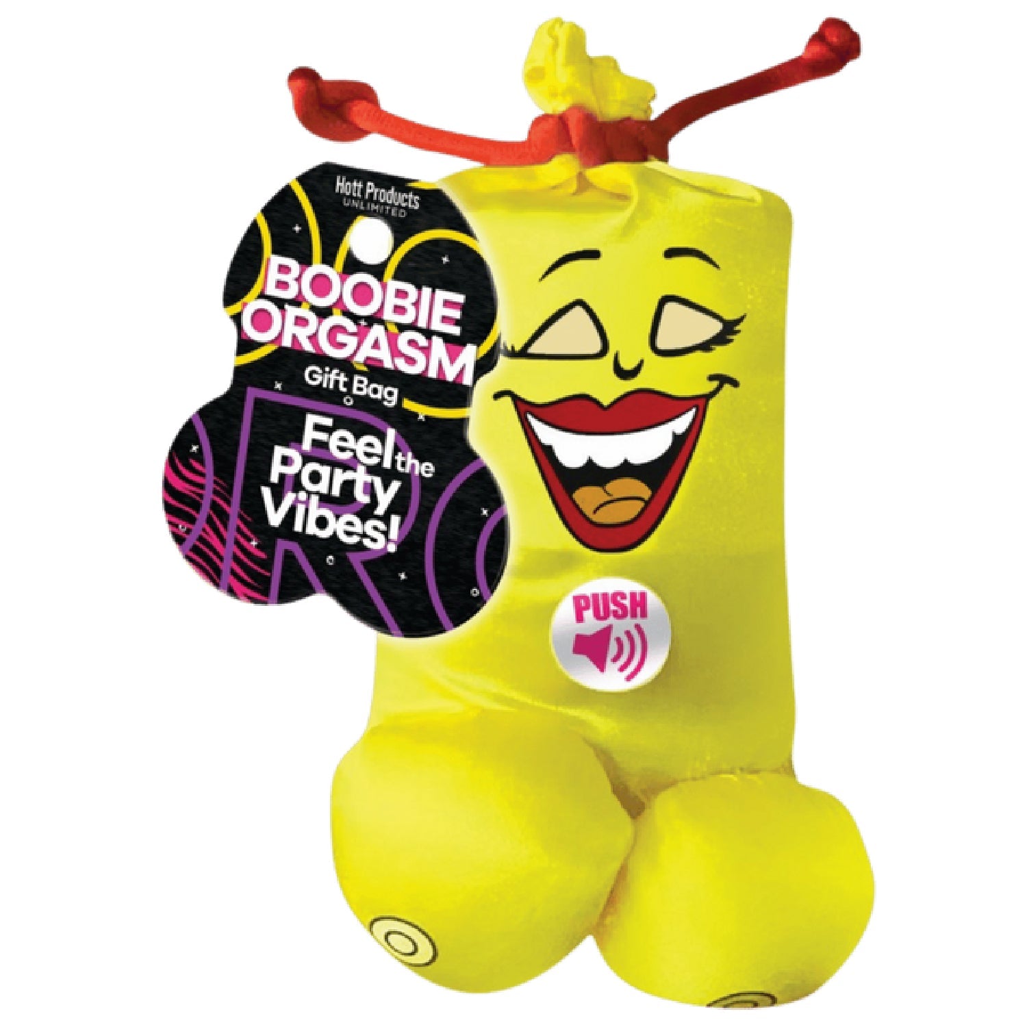 Boobie Orgasm Talking Bag – Novelty Sound Feature Gift Bag with Audible Module > Novelties > Gag Gifts Main image