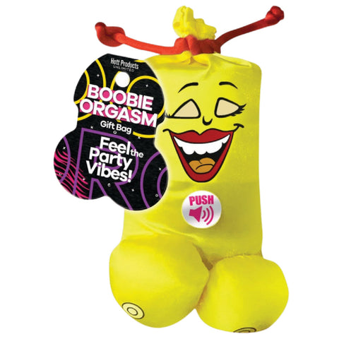 Boobie Orgasm Talking Bag – Novelty Sound Feature Gift Bag for Parties > Novelties > Gag Gifts