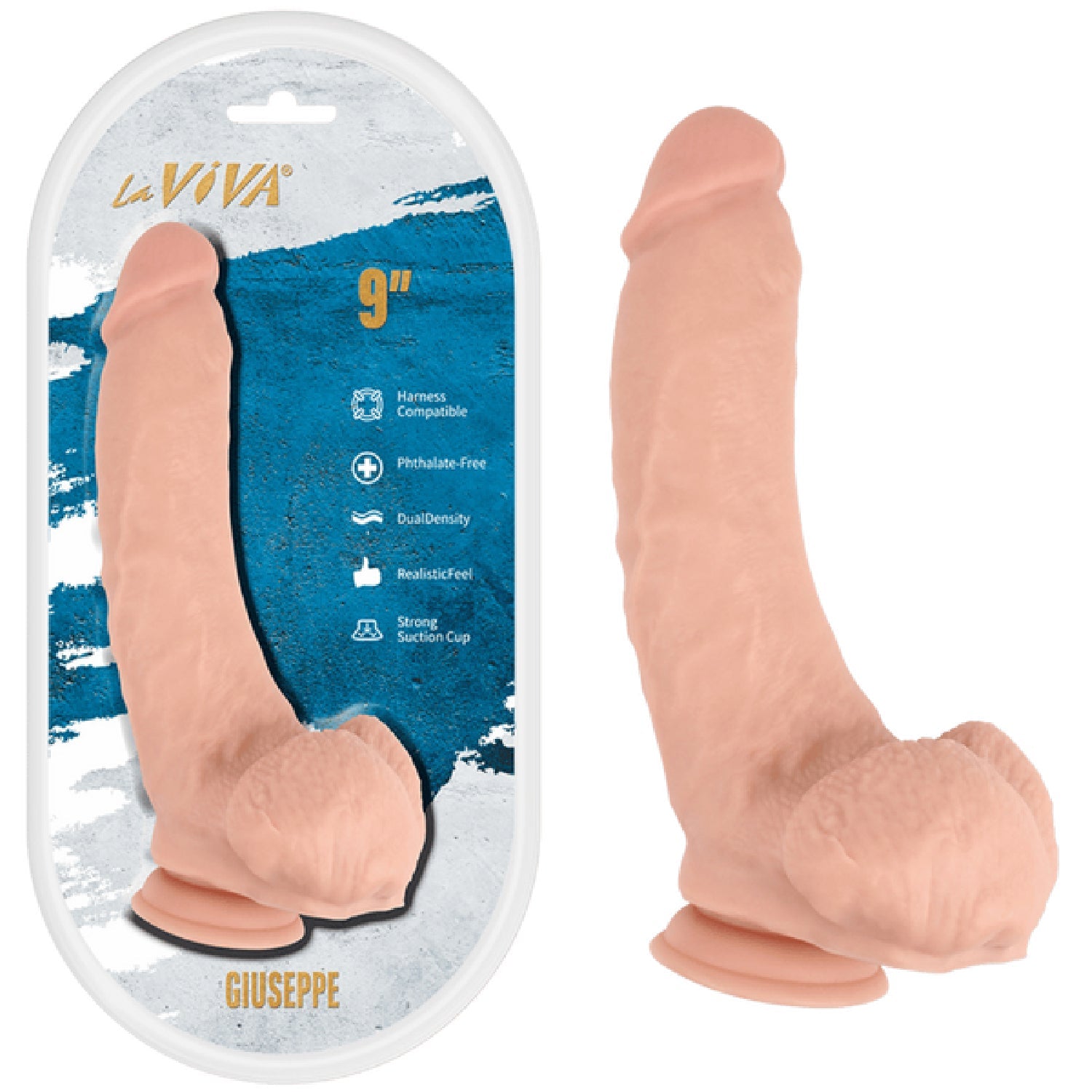 Giuseppe 9 Inch Dildo > Dildos > Large Dildos Main image