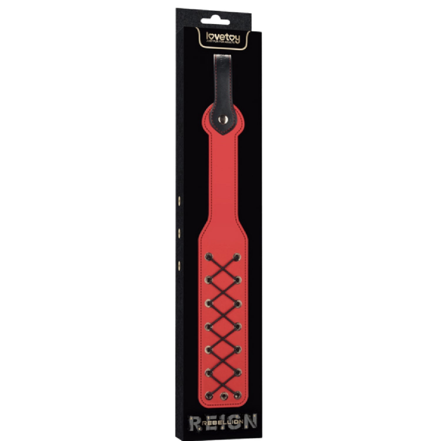 Rebellion Reign Rope Paddle – 15 Inch Textured Sensation Paddle Secondary image