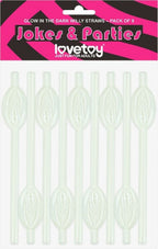 Pussy Straws – 9 Pack Straws > Novelties > Party Supplies
