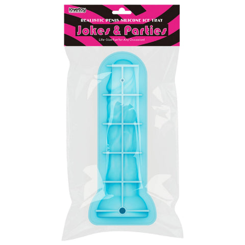 Realistic Penis-Shaped Silicone Ice Tray – Flexible Food-Grade Silicone Ice Mold > Novelties > Party Supplies