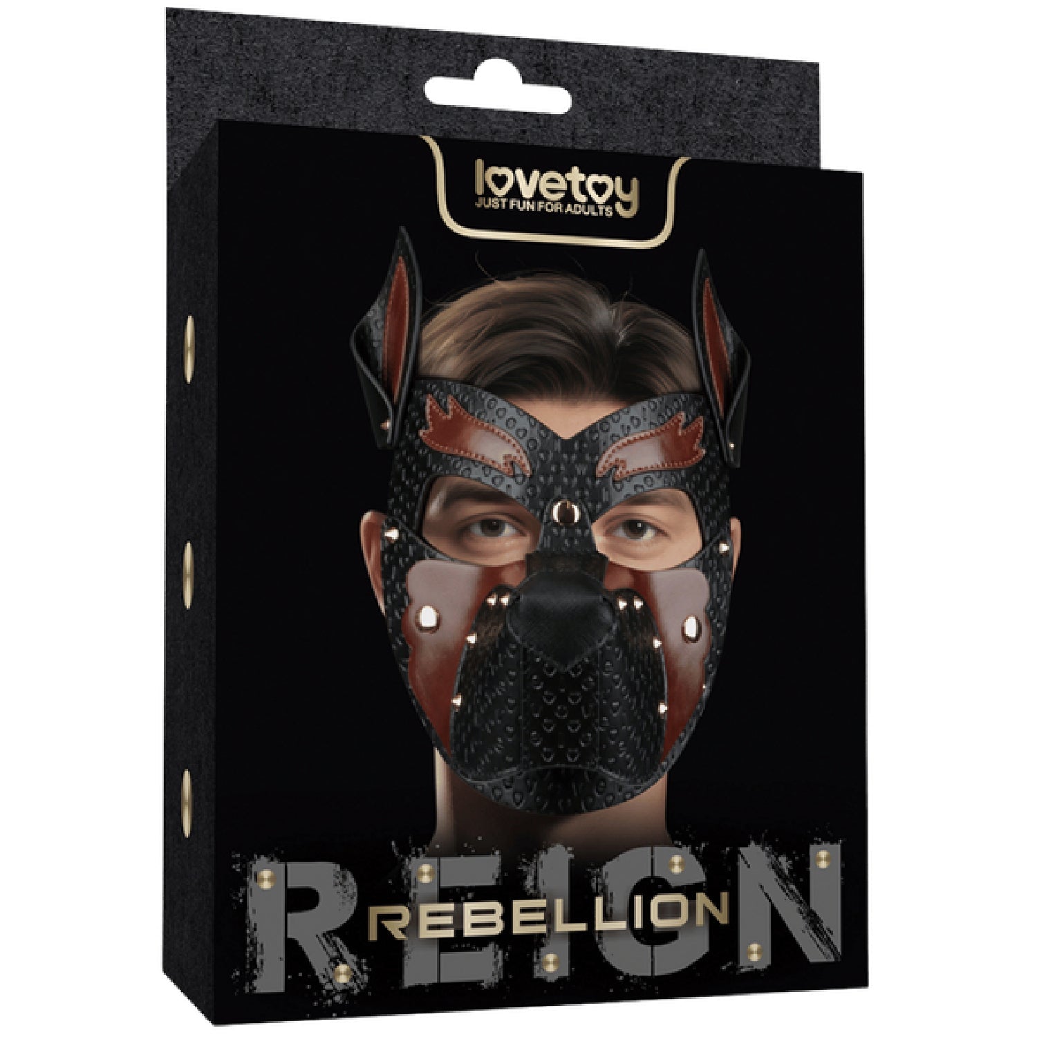 Rebellion Reign Howl Pup Mask – Pet Play Mask > Bondage Gear > Masks