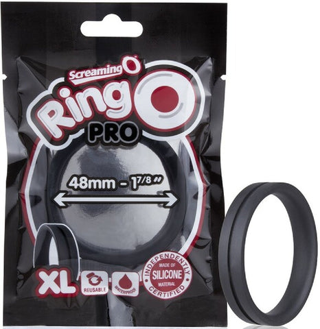 RingO Pro XL – Body-Safe Stretchy Penis Ring With Wider Band for Comfort > Cock Ring > Single
