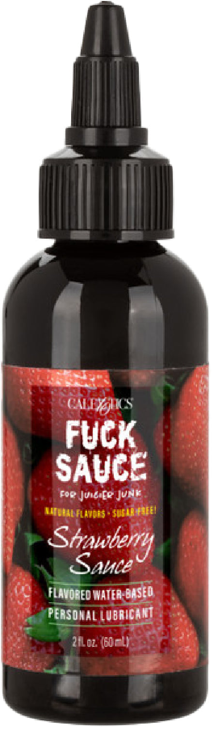 Fuck Sauce Flavored Water-Based Lubricant – 2 Fl. Oz. Strawberry | Watermelon > Lube > Flavoured Main image