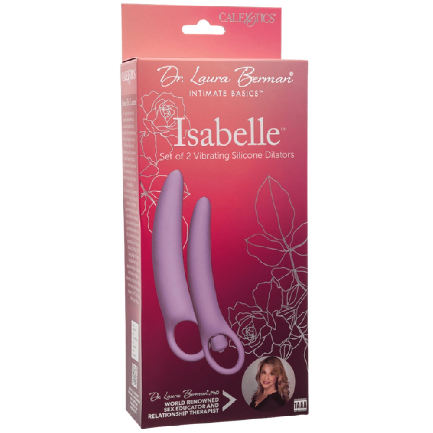 Isabelle Set of 2 Vibrating Silicone Dilators – Ergonomic Vaginal Dilators > Sex Toys > Dilators