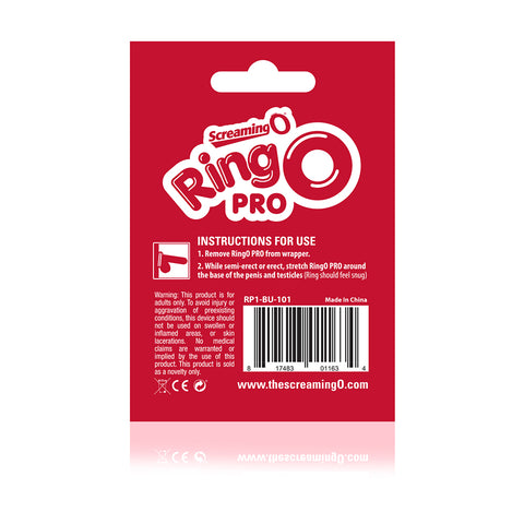 RingO Pro LG – Body-Safe Silicone Stretchy 1.25 Inch Penis Ring > Cock Ring > Single