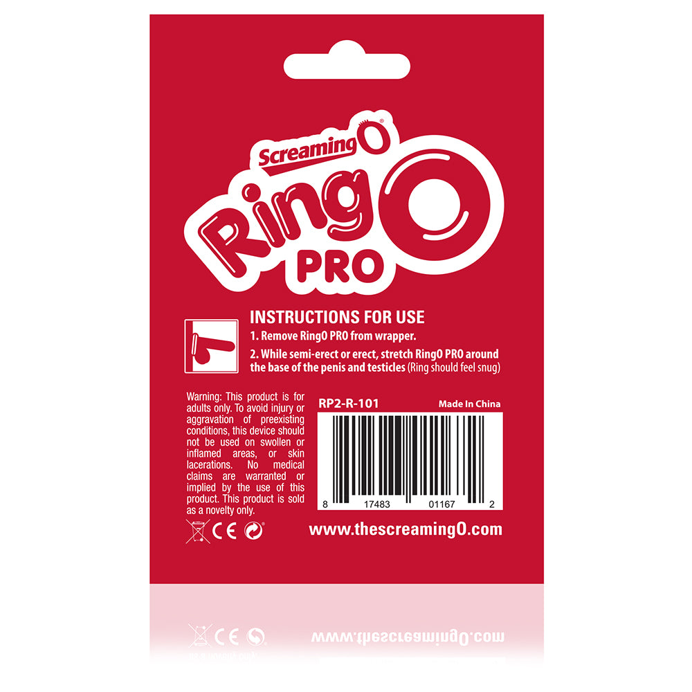 RingO Pro XL – Body-Safe Stretchy Penis Ring With Wider Band for Comfort > Cock Ring > Single
