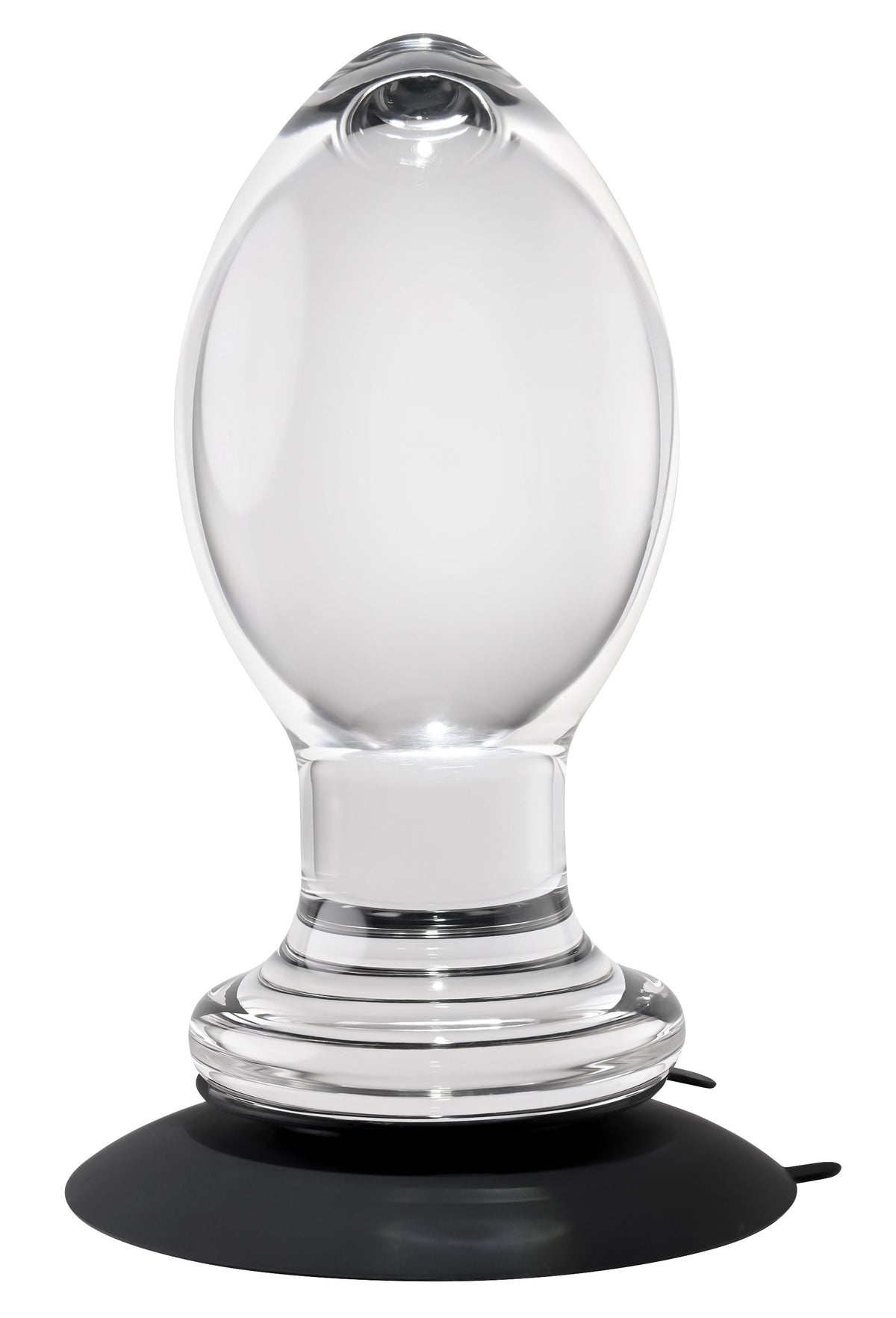 Gender X Crystal Ball - Glass Butt Plug with Suction Base 10.1cm > Glass > Toys