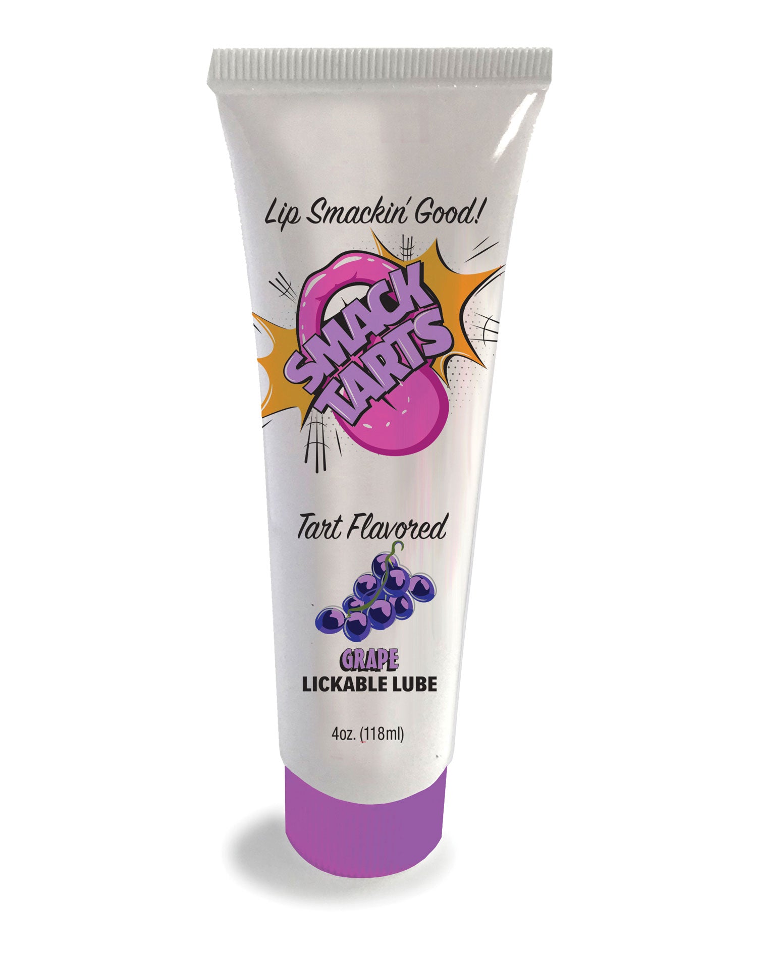 Smack Tarts Sour Grape Flavored Lubricant (120 ml) – Flavored Personal Lubricant Flavoured Lube