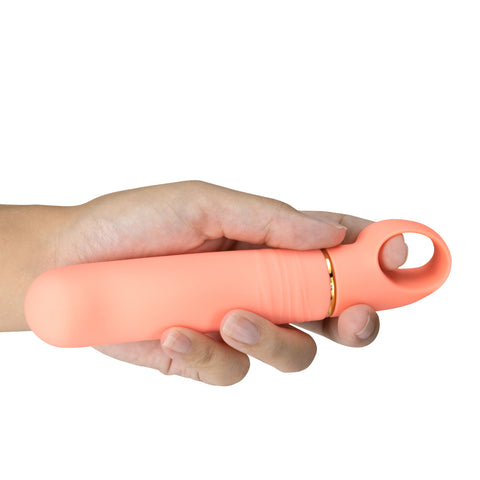 Aria Smokin' Af Coral 15.2 cm Vibrator Vibrators - G Spot