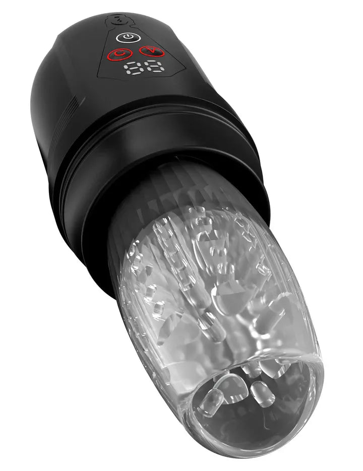 Pdx Elite Mega Bator Pro – Premium Spinning Stroker > Sex Toys For Men > Masturbators > Vibrating