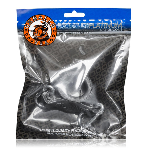 Slung Ballstretcher With 3 Carabiners In Black Ball Stretcher