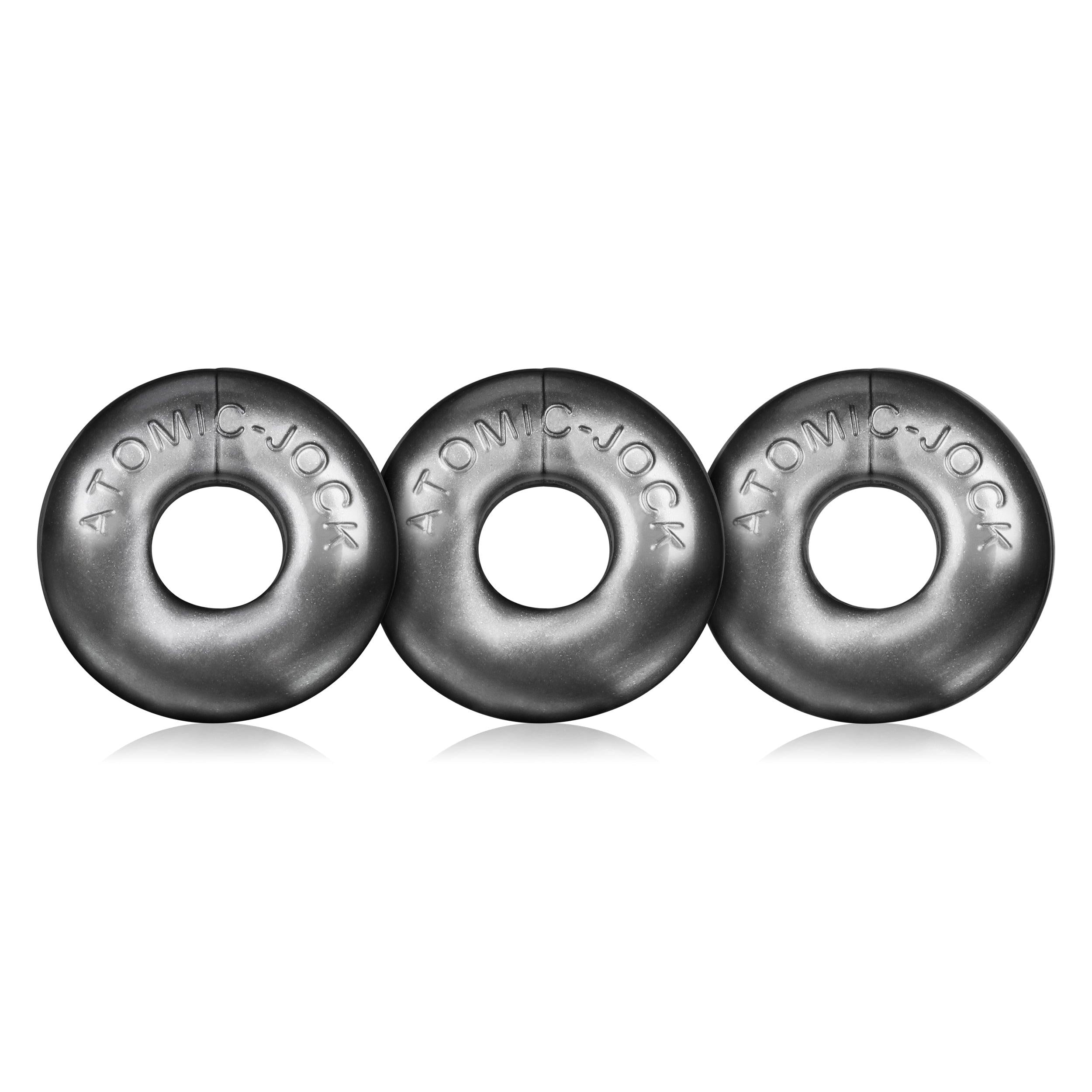 Ringer Cockring Set 3 Piece Steel for Enhanced Pleasure and Comfort COCK RING Set