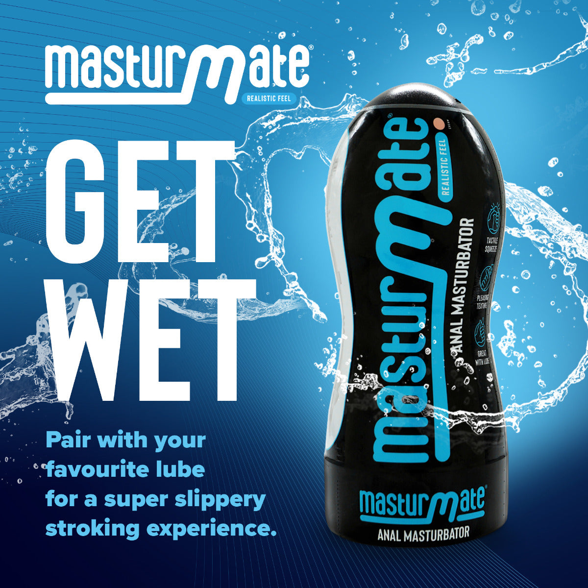 Masturmate Butt Cream Anal Stroker – Sleek Anal Masturbator > Sex Toys For Men > Masturbators > Manual