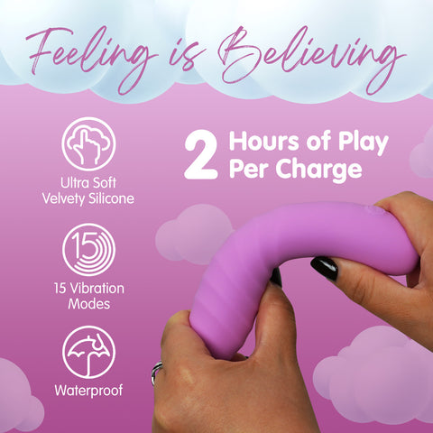 Skins Touch The Wand 165mm Silicone > Vibrators > Standard Vibrators