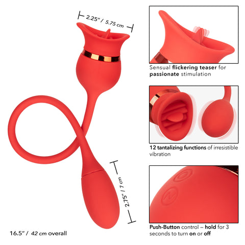 Casanova French Kiss – Dual Motor Vibrating Bullet Teaser Vibrator > Vibrators > Finger Vibrators
