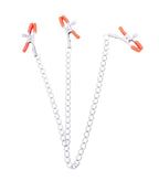 Icon Triple Your Pleasure - Adjustable Metal Clamps With Chain > Sex Toys > Nipple Clamps