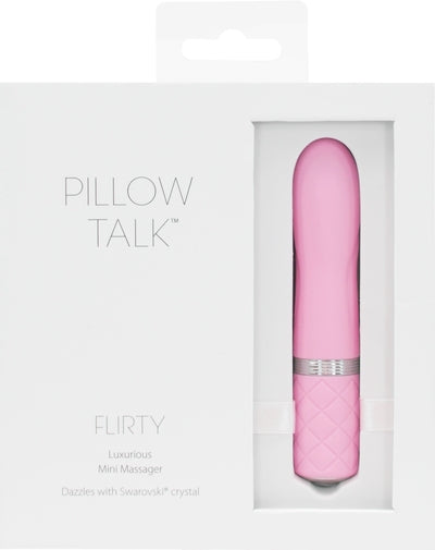 Pillow Talk Flirty Pink Mini Vibrator for Playful Fun Pink Vibrators