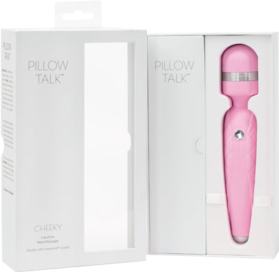Pillow Talk Cheeky Wand – Luxury Wand Vibrator with Swarovski Crystal > Sex Toys > Massage Wands