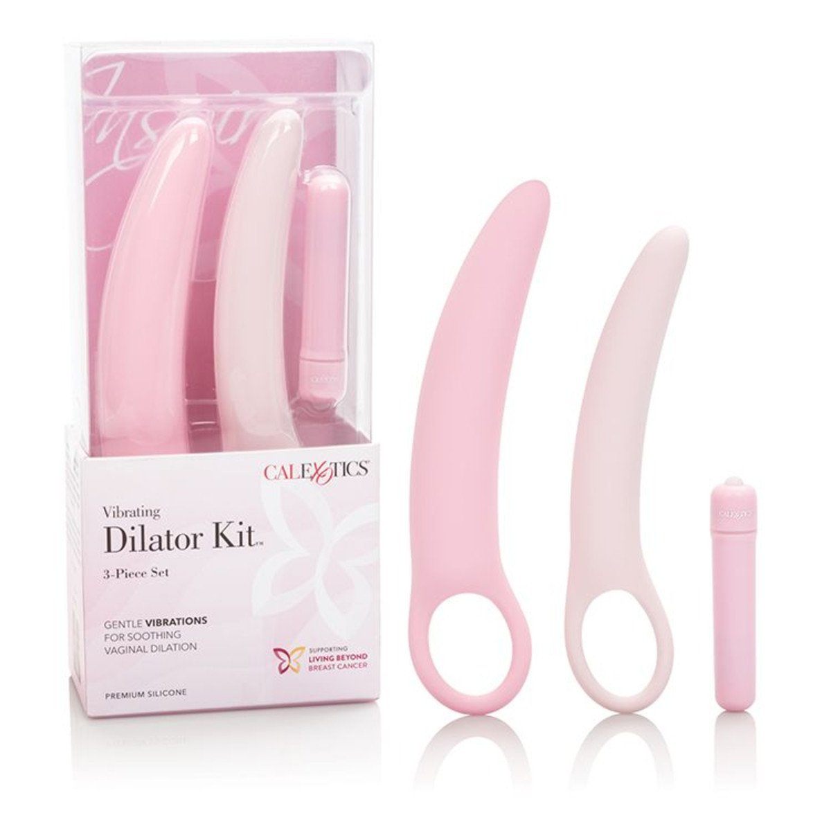 Inspire Vibrating Dilator 3-Piece Set – Ergonomic Silicone Vaginal Dilator Set > Sex Toys > Dilators