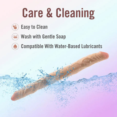 Dr Skin Plus 14 Inch Posable Double Dong 35.5 cm Double Dong Double Dongs