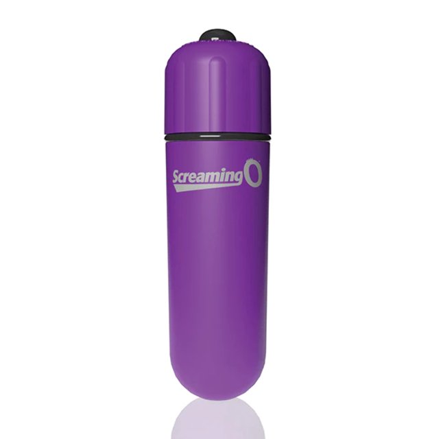 Screaming O Bullets 4B Low Pitch Bass – Compact Silky Vibrator with Powerful Motor and Long-Lasting Batteries > Vibrators > Mini Vibrators
