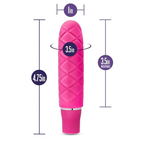 Luxe Cozi Mini Fuchia - Compact Vibrating Silicone Toy