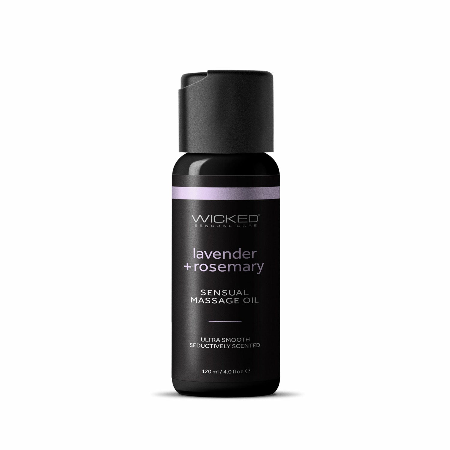 Wicked Sensual Massage Oil 120 ml - Lavender and Rosemary Scented Default Title Massage Oil
