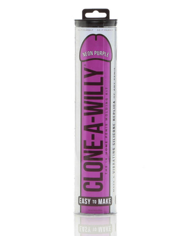 Clone A Willy Neon Purple – Silicone Vibrator > Dildos > Mould Your Own Kits