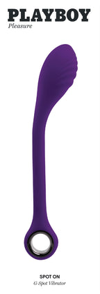 Playboy Pleasure SPOT ON G-Spot Vibrator with 3 Speeds > Sex Toys For Ladies > G-Spot Vibrators