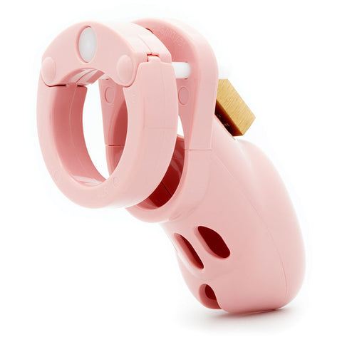 CB-3000 Chastity Cock Cage Kit - 3 Inch Length, Clear/Pink Cages