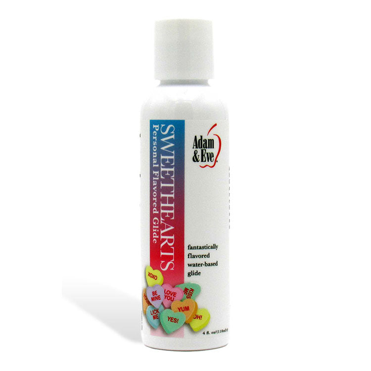Adam & Eve Sweethearts Candy Flavored (Water-Based) – Flavored Lubricant 118 ml Bottle Default Title Flavoured Lube