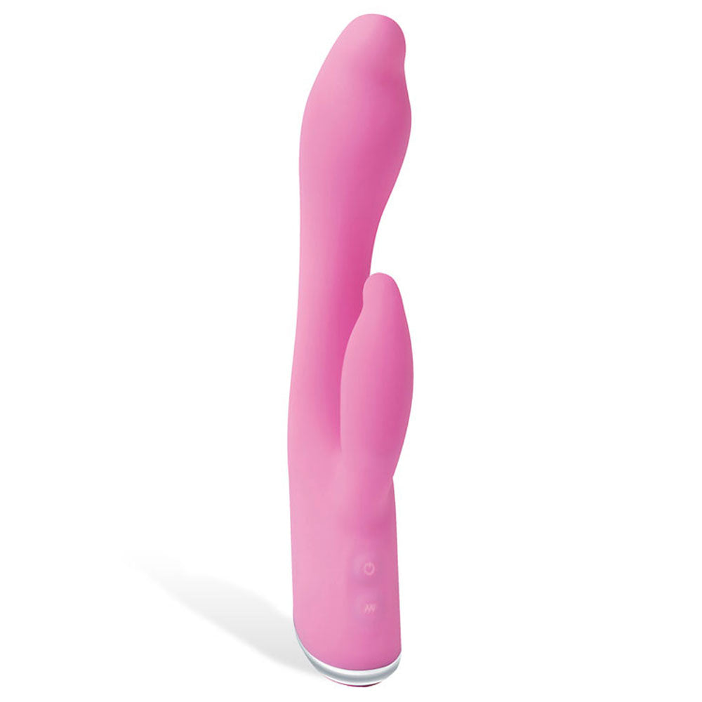 Adam & Eve G-Gasm Rabbit 20.3cm Premium Silicone Plush Rabbit Vibrator > Vibrators > Ladies > Rabbit