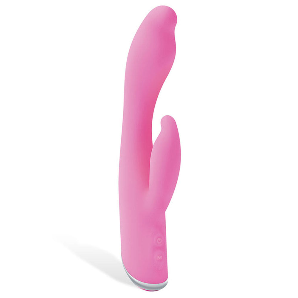 Adam & Eve G-Gasm Rabbit 20.3cm Premium Silicone Plush Rabbit Vibrator > Vibrators > Ladies > Rabbit