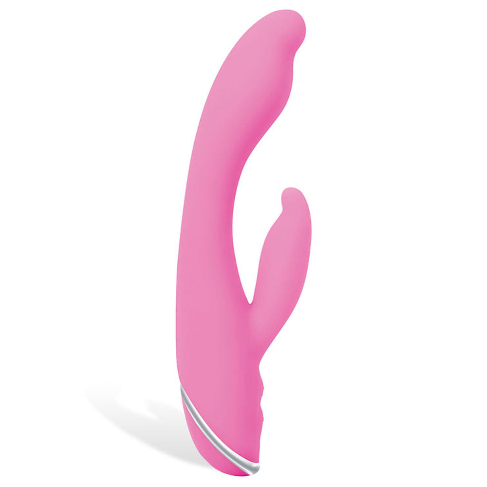Adam & Eve G-Gasm Rabbit 20.3cm Premium Silicone Plush Rabbit Vibrator > Vibrators > Ladies > Rabbit