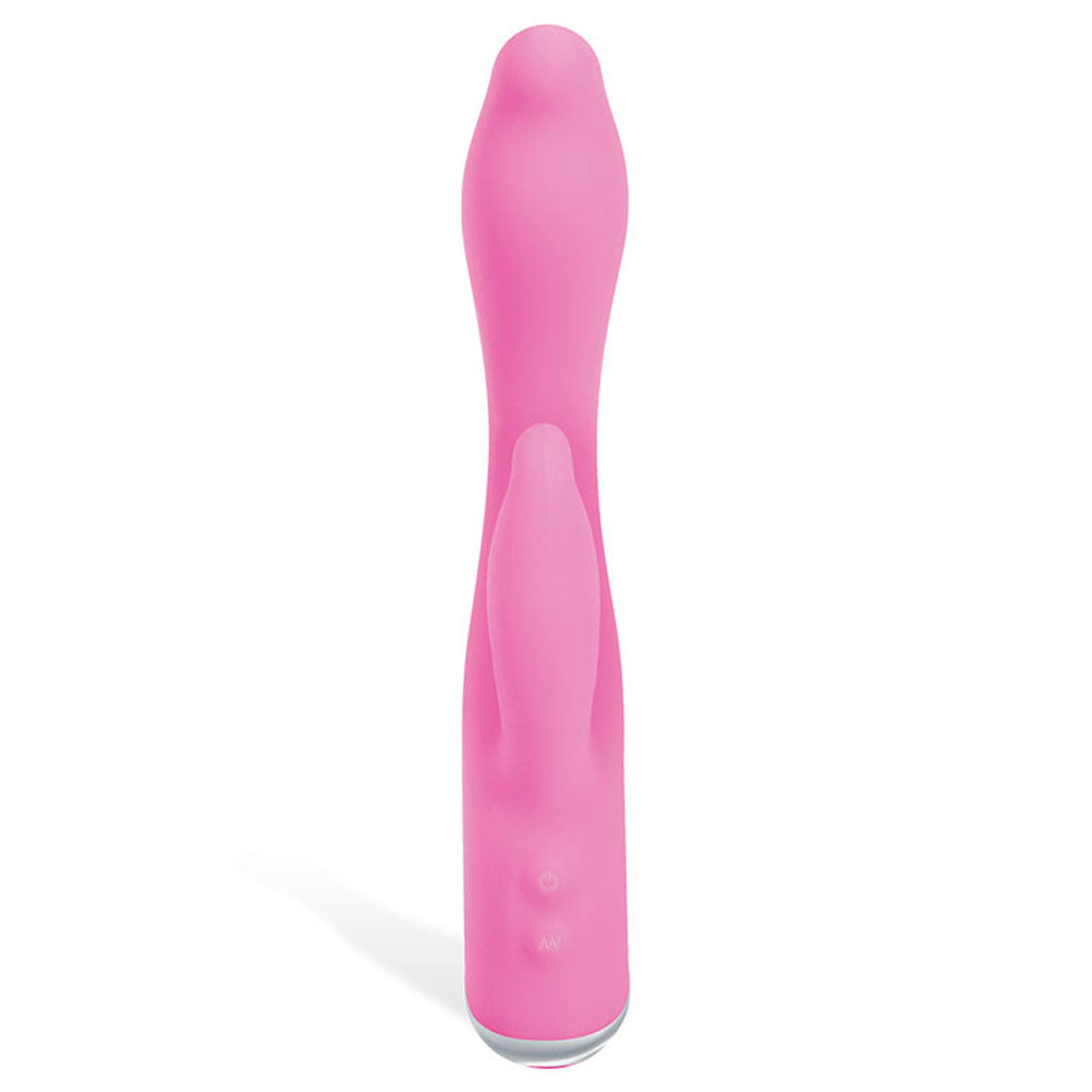 Adam & Eve G-Gasm Rabbit 20.3cm Premium Silicone Plush Rabbit Vibrator > Vibrators > Ladies > Rabbit